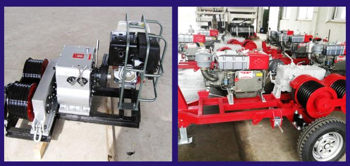 Động cơ diesel 3600RPM 9HP Máy kéo tời cáp 0