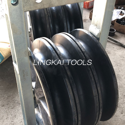 Dây dẫn truyền động Ba tấm nhôm cao su Neoprene Lót khối ròng rọc