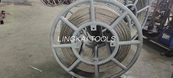 Hình lục giác Mười hai sợi Hình lục giác Mười tám sợi cho Dây thép mạ kẽm bện chống xoắn 9-42mm
