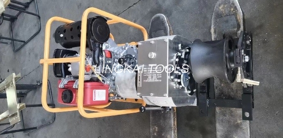 Tời cơ giới động cơ Diesel để lắp dựng tháp truyền tải