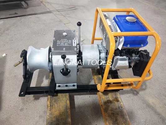 Tời kéo điện với động cơ xăng Honda cho dây điện