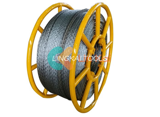 12 sợi Sợi dây thép chống xoắn galvanized 20mm để kéo bốn dây dẫn liên kết trên đường truyền