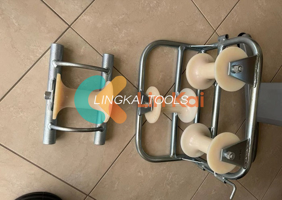 Đường kính tùy chỉnh 120 * 200mm Max Corner Ground Roller cho tải trọng 10kn 20kn