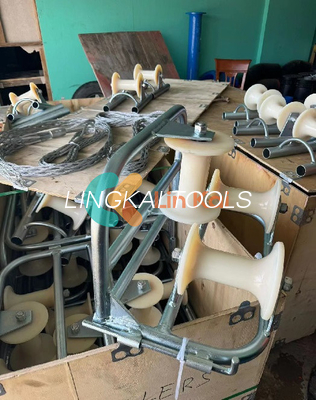 Máy cuộn dây cáp ba lần để kéo dây cáp đa năng