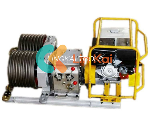 5 Tons Heavy Duty Double Capstan Cable Winch với hộp số sáu tốc độ