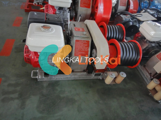 30 Kn 50kn 9KW Động lực Cáp Double Capstan Cáp Winch Tháp Thiết bị dựng