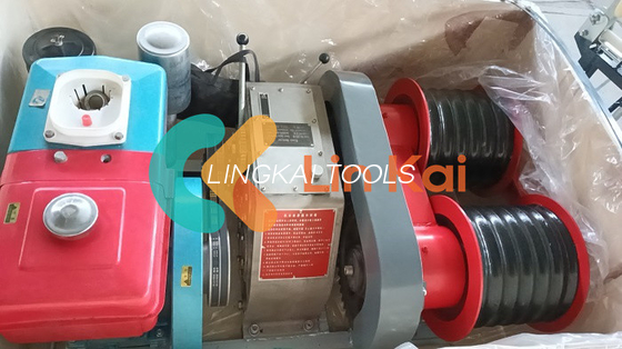 Thiết bị xây dựng tháp diesel 3 tấn Double Capstan Cable Winch