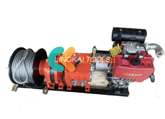 3-8 KW Đánh giá mạnh mẽ có thể tháo rời cáp diesel trống máy kéo