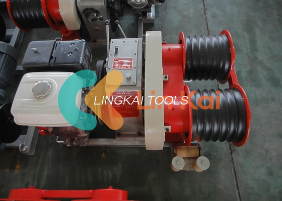 9HP Diesel 2000RPM 5T dây dẫn Double Capstan Cable Winch trailer