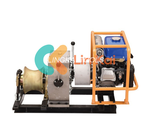 30 Kn 4 Gear Heavy Duty động cơ xăng Động lực Capstan Winch với trống tách