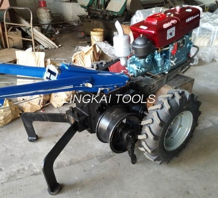Dụng cụ kéo cáp điện 60KN Tời kéo bằng tay 5 tấn với trống đôi