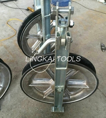 20KN Công cụ xâu dây truyền tải xếp hạng 20KN Cao su lót nhôm