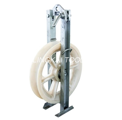 Khối bánh xe dây dẫn đơn khối móc tấm vật liệu sợi nylon
