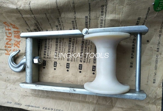 Dây cáp truyền trên không Các khối dây kéo Con lăn kéo