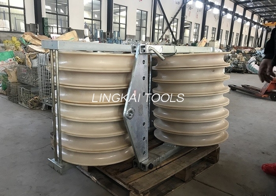 Khối chuỗi truyền có đường kính lớn Cáp kéo khối dây dẫn