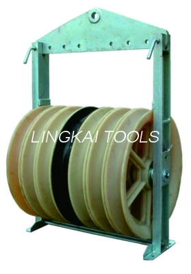 Cáp điện Con lăn Điện Bánh xe đơn Chuỗi ròng rọc Khối dây dẫn