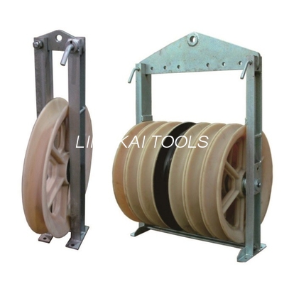 Cấu tạo 60KN 660mm Khối ròng rọc ba chuỗi