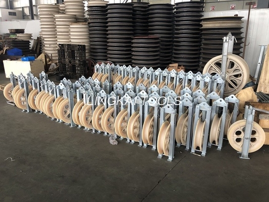 Dia660mm Bánh xe Nylon Gói dây dẫn Khối chuỗi