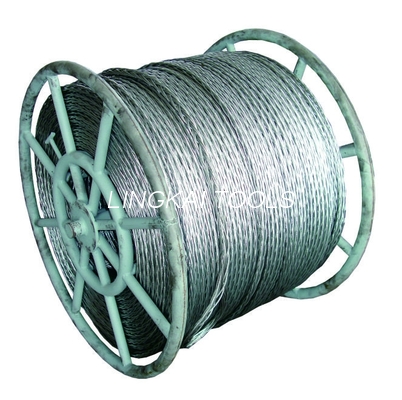 Dây thép bện chống xoắn 12mm để kéo dây dẫn đơn trong chuỗi đường truyền trên không
