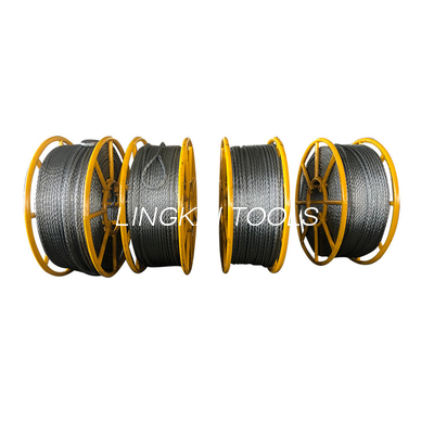 Mạ kẽm 12 sợi Dây thép bện chống xoắn Dây cáp điện Dây kéo Dây thí điểm