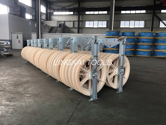 Đường kính lớn Ba MC Nylon Sheave Gói dây dẫn khối chuỗi