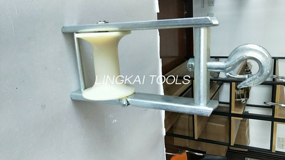 Khối ròng rọc bền với nhôm Nylon Sheave Roller Bunch Conductor Block Cáp treo trên không Con lăn